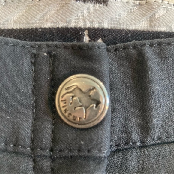 PIKEUR Sz M Rhinestone Logo Full Grip Dress Breeches Embroidered Pocket Pants - Picture 4 of 14